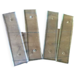 Lot de 4 plaques de propreté en verre biseauté GM