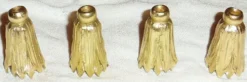 Lot de 4 Sabots Louis XVI en bronze