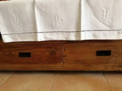 Lot de 6 serviettes anciennes brodées