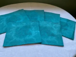 Lot de serviettes anciennes damassées et monogrammées