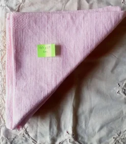 Lot de 5 serviettes anciennes teinte à la main