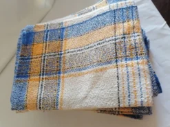 Lot de 12 serviettes de table lin anciennes