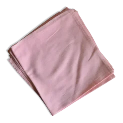 Lot de 4 serviettes rose