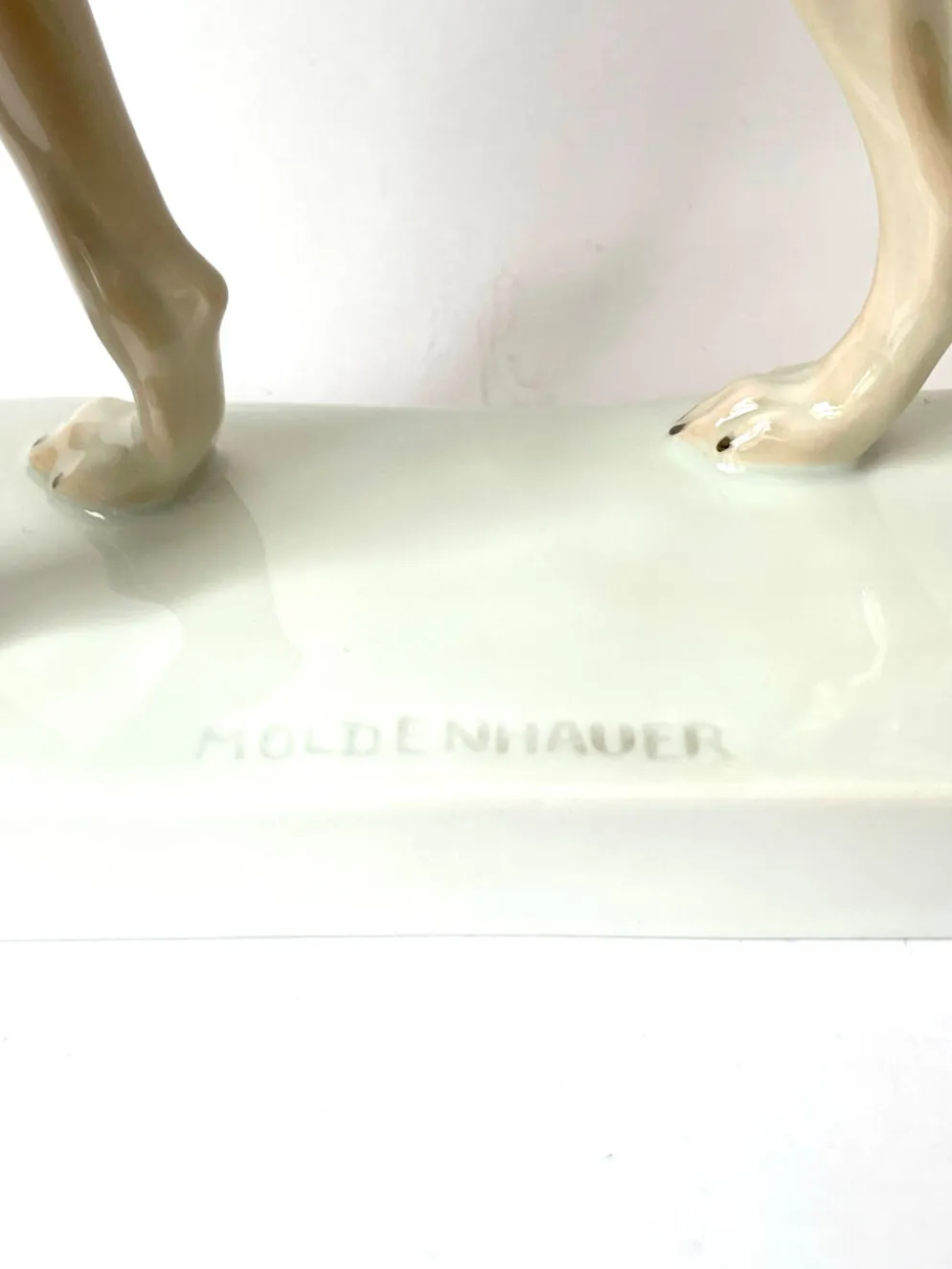 Lévrier par Dorothea Moldenhauer, Rosenthal, 1920