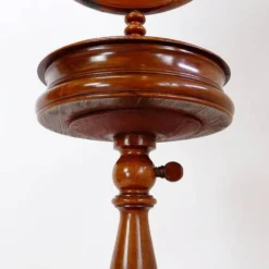 Mahogany Psyche barber mirror - Turned Wood 19th century