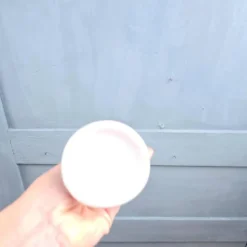 Main Baguier / Soliflore en porcelaine blanche