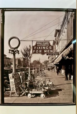 Main Street, Selma, Alabama 1935 – Un instant d'Amérique éternel