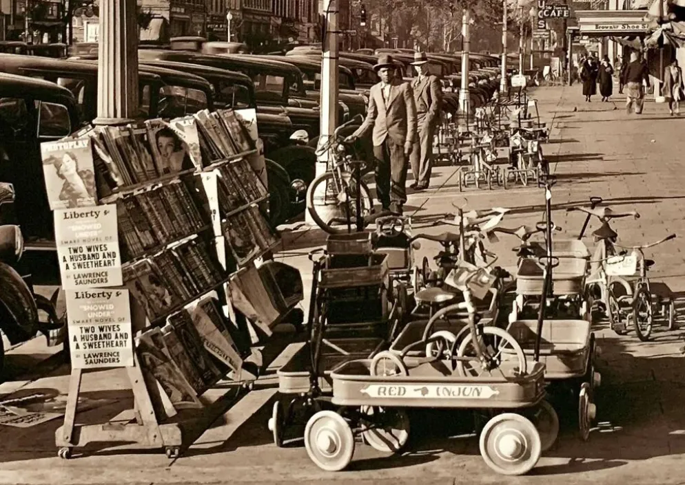 Main Street, Selma, Alabama 1935 – Un instant d'Amérique éternel