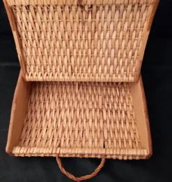 Mallette de rangement en Osier