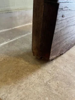 Manteau de cheminée en bois ancien