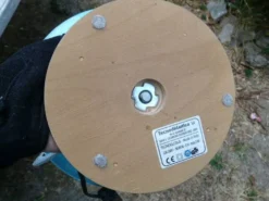 mappemonde lumineuse base en bois Teccnodidattica