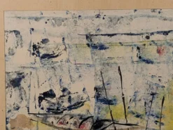 Marine encre et aquarelle