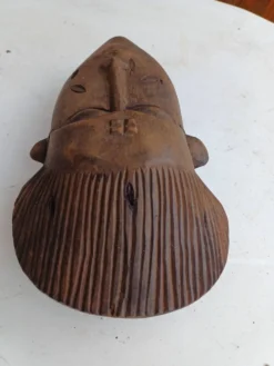 Masque africain bois des années 50