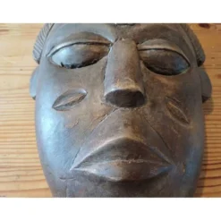 Masque africain bois des années 50/60
