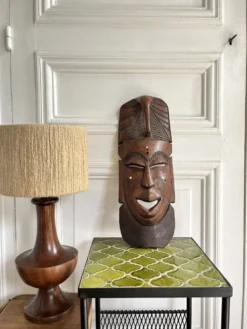 Masque africain en bois