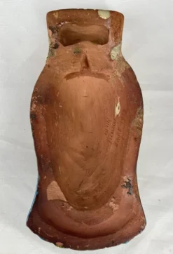Masque africain en céramique
