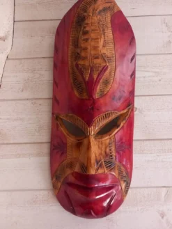 Masque africain grand format