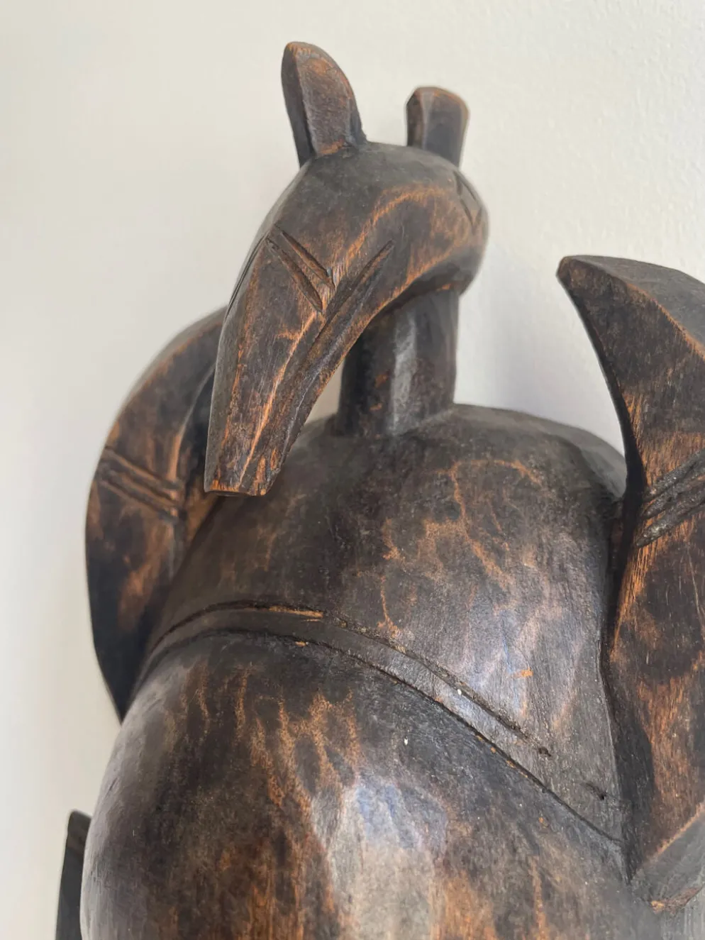 Masque africain, style Baoulé