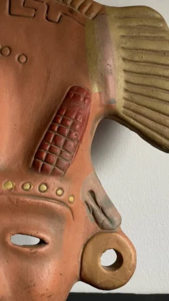 Masque art populaire mexique vintage