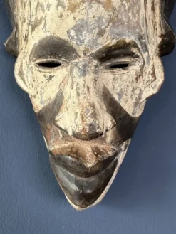 Masque blanc long