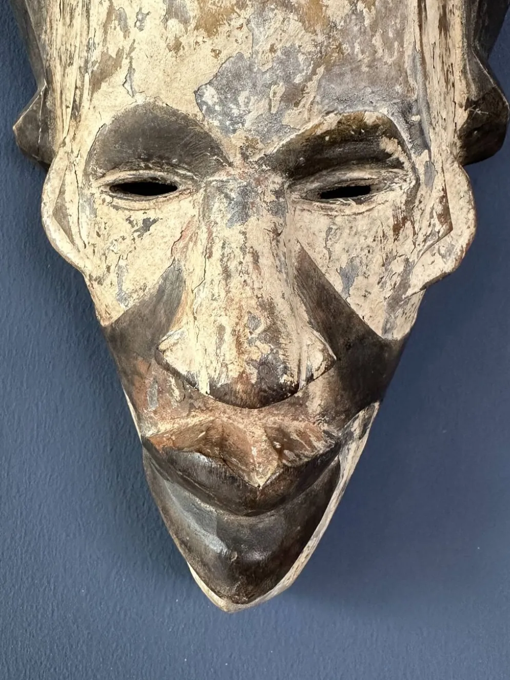 Masque blanc long