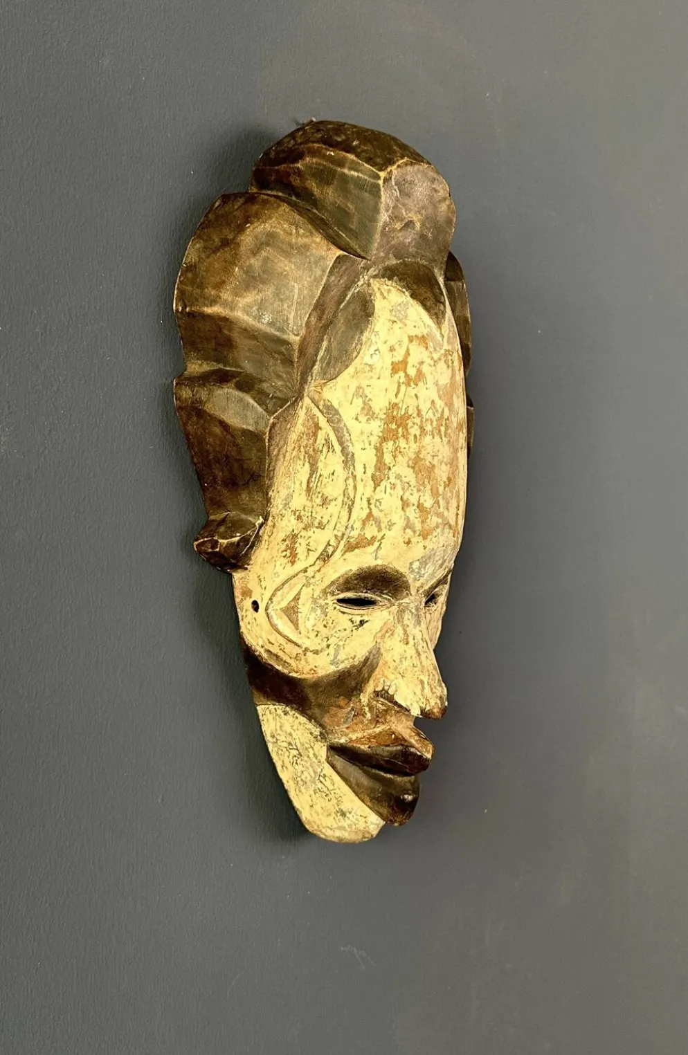 Masque blanc long