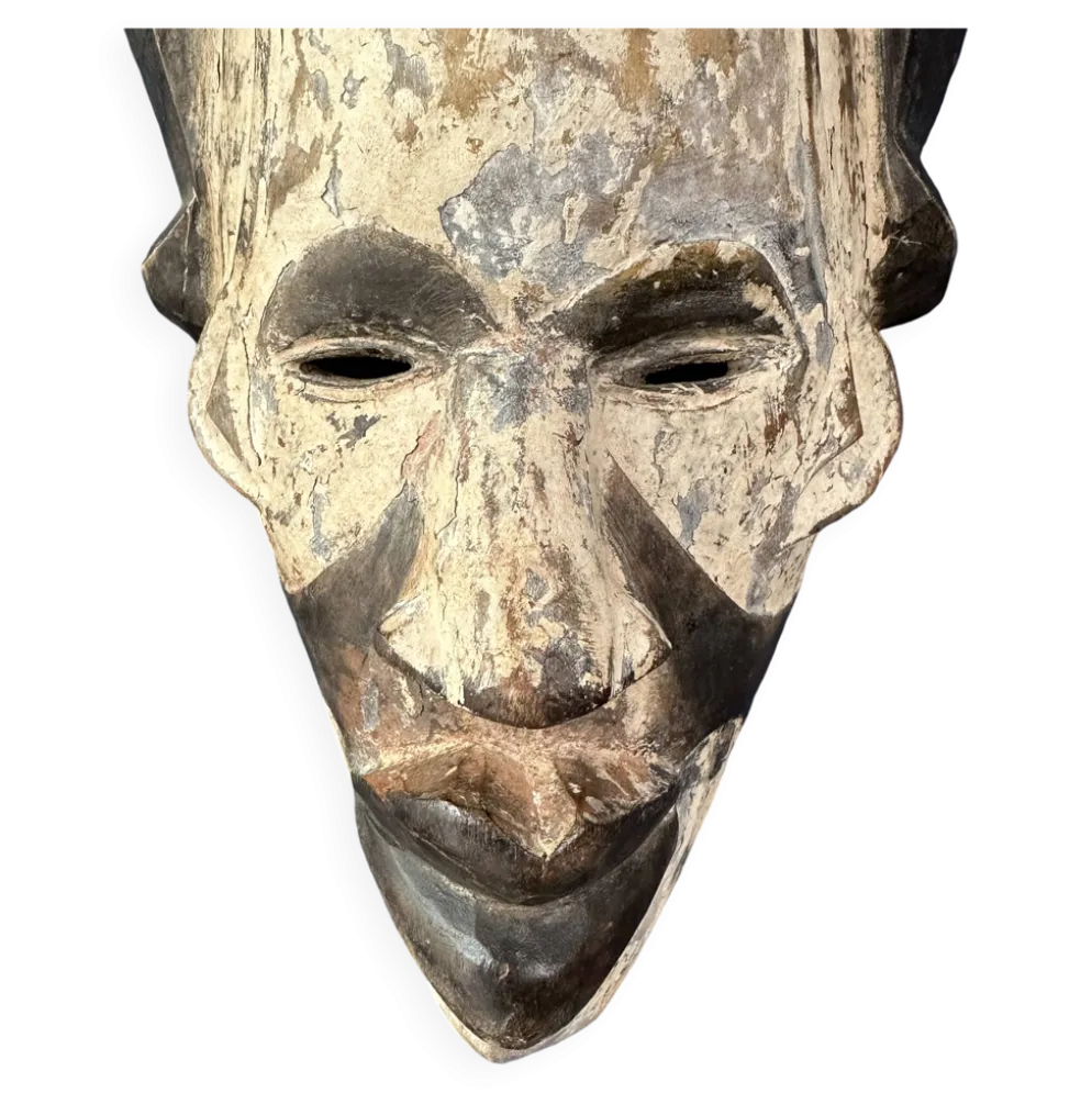 Masque blanc long