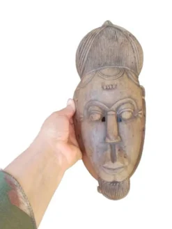 Masque bois tribal