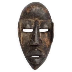 Masque Dan - Côte d'Ivoire - Milieu XXe siècle - Bois sculpté, 24 cm