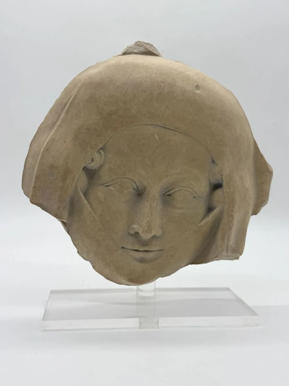 Masque de femme XIVe – reproduction musée du Louvre