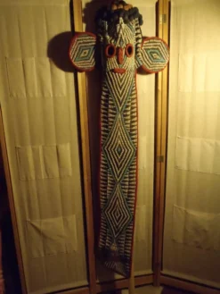 Masque Eléphant BAMILEKE (Cameroune).