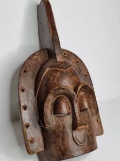 Masque Emboli Traditionnel – Art Tribal Bakota, Gabon, Années 1950-60