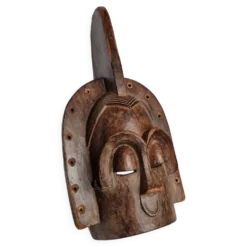 Masque Emboli Traditionnel – Art Tribal Bakota, Gabon, Années 1950-60