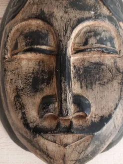 Masque ethnique/tribal en bois