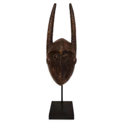 Masque Katanda - Tribu Lega, RD Congo - Milieu du 20e siècle