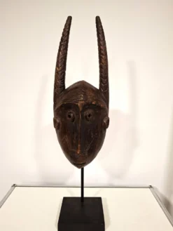 Masque Katanda - Tribu Lega, RD Congo - Milieu du 20e siècle