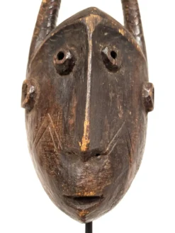 Masque Katanda - Tribu Lega, RD Congo - Milieu du 20e siècle