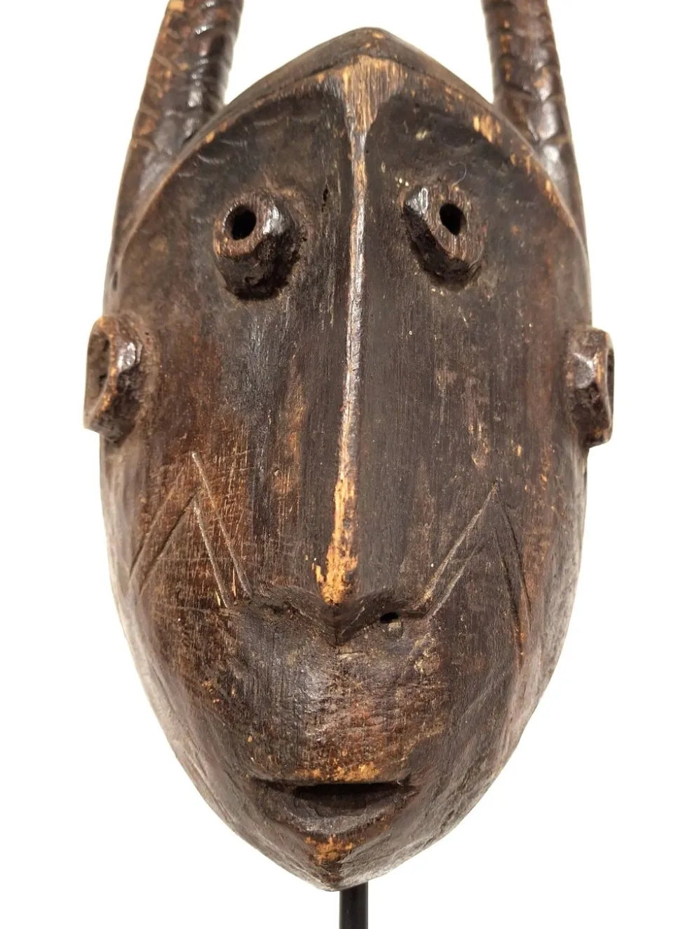 Masque Katanda - Tribu Lega, RD Congo - Milieu du 20e siècle