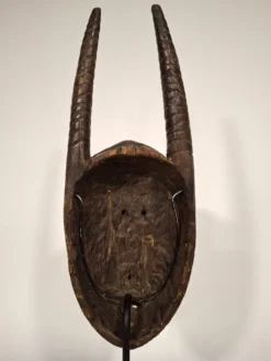 Masque Katanda - Tribu Lega, RD Congo - Milieu du 20e siècle