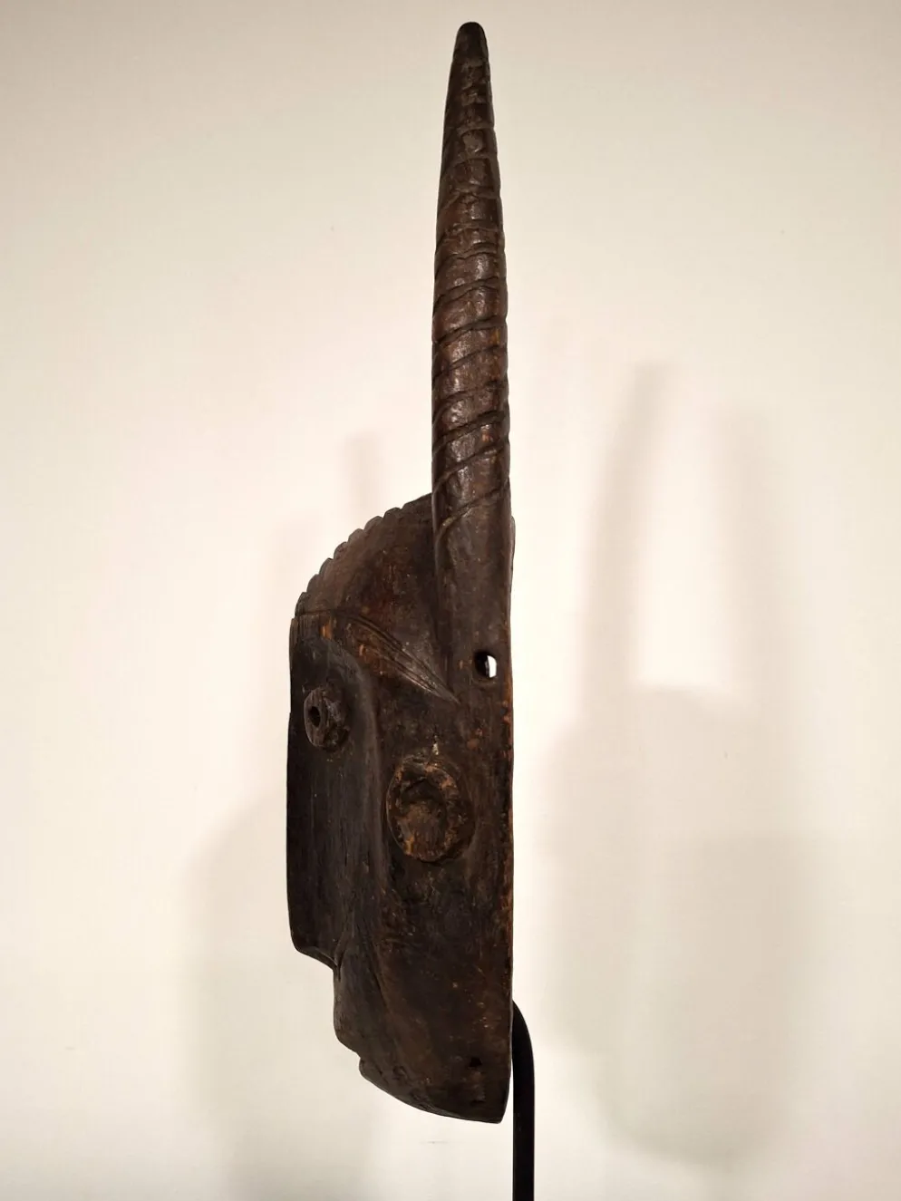 Masque Katanda - Tribu Lega, RD Congo - Milieu du 20e siècle