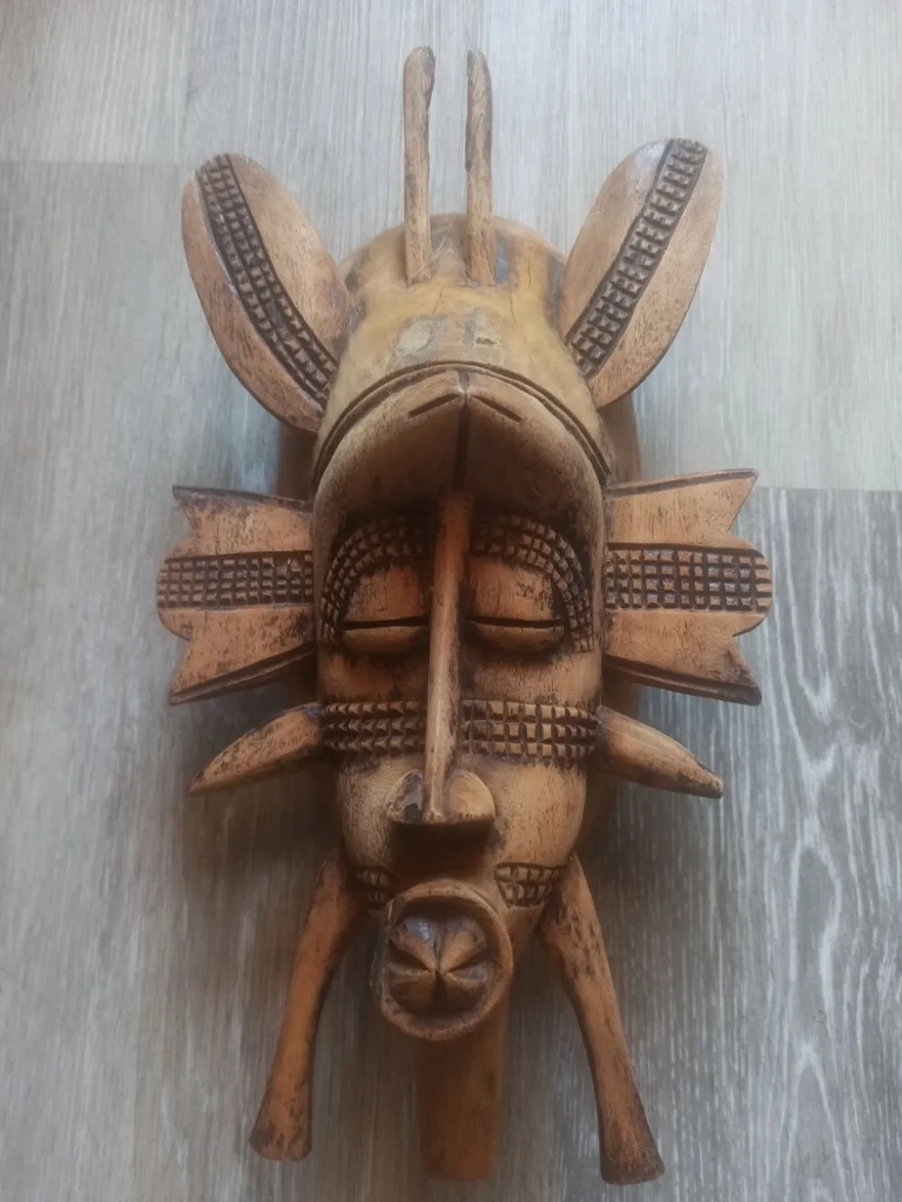 Masque Kpeliye Senoufo Côte d'Ivoire