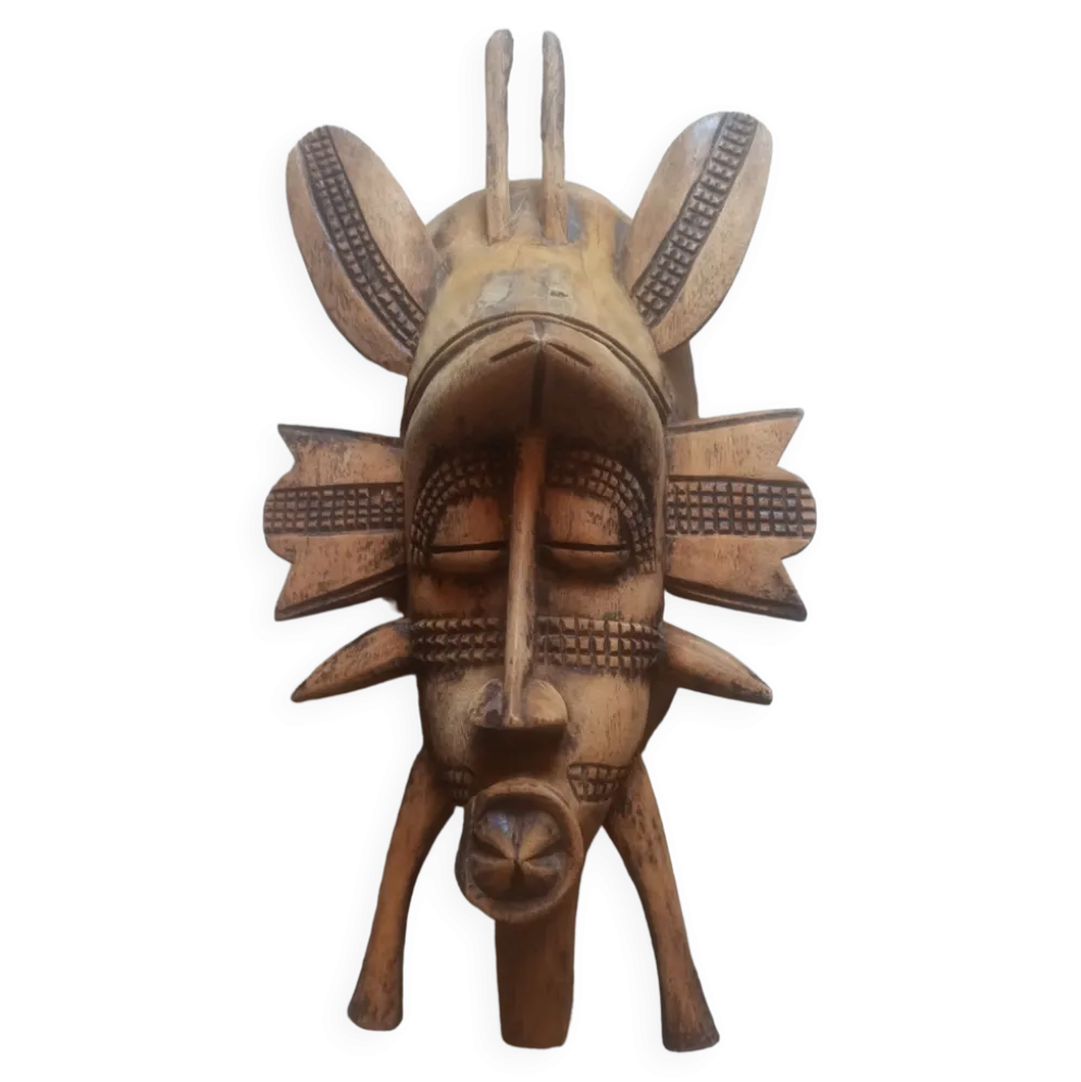Masque Kpeliye Senoufo Côte d'Ivoire