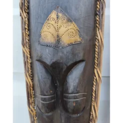 3 masques bois Afrique