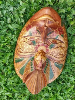 Masques ethniques rétro