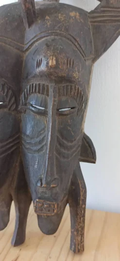Masque Sénoufo de Côte d'Ivoire - Art tribal africain