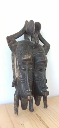 Masque Sénoufo de Côte d'Ivoire - Art tribal africain