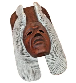 Masque à suspendre Bois sculpté