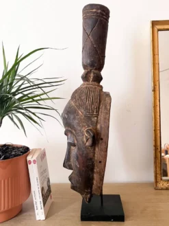 Masque Yaouré en bois (Côte d'Ivoire)