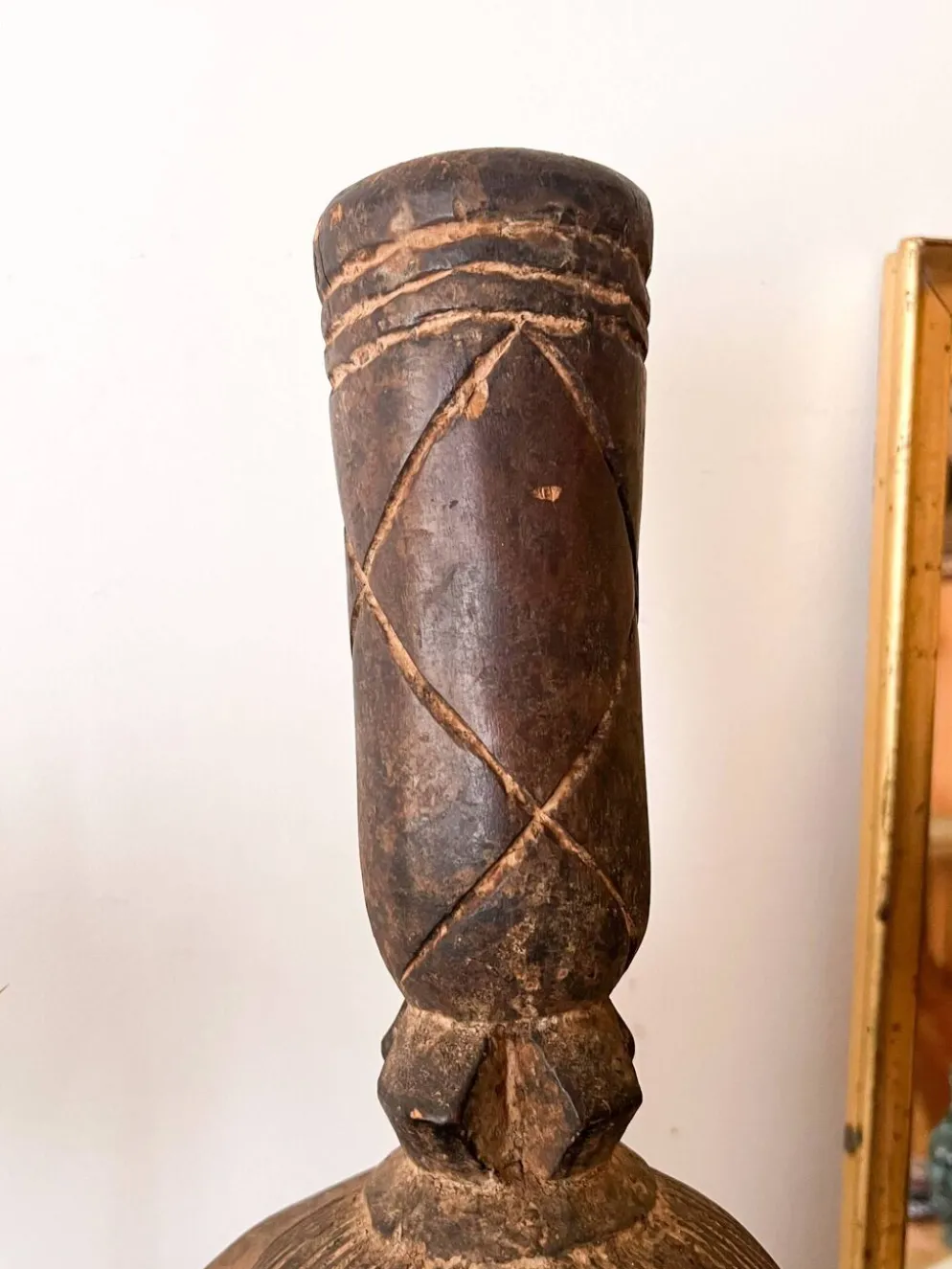 Masque Yaouré en bois (Côte d'Ivoire)