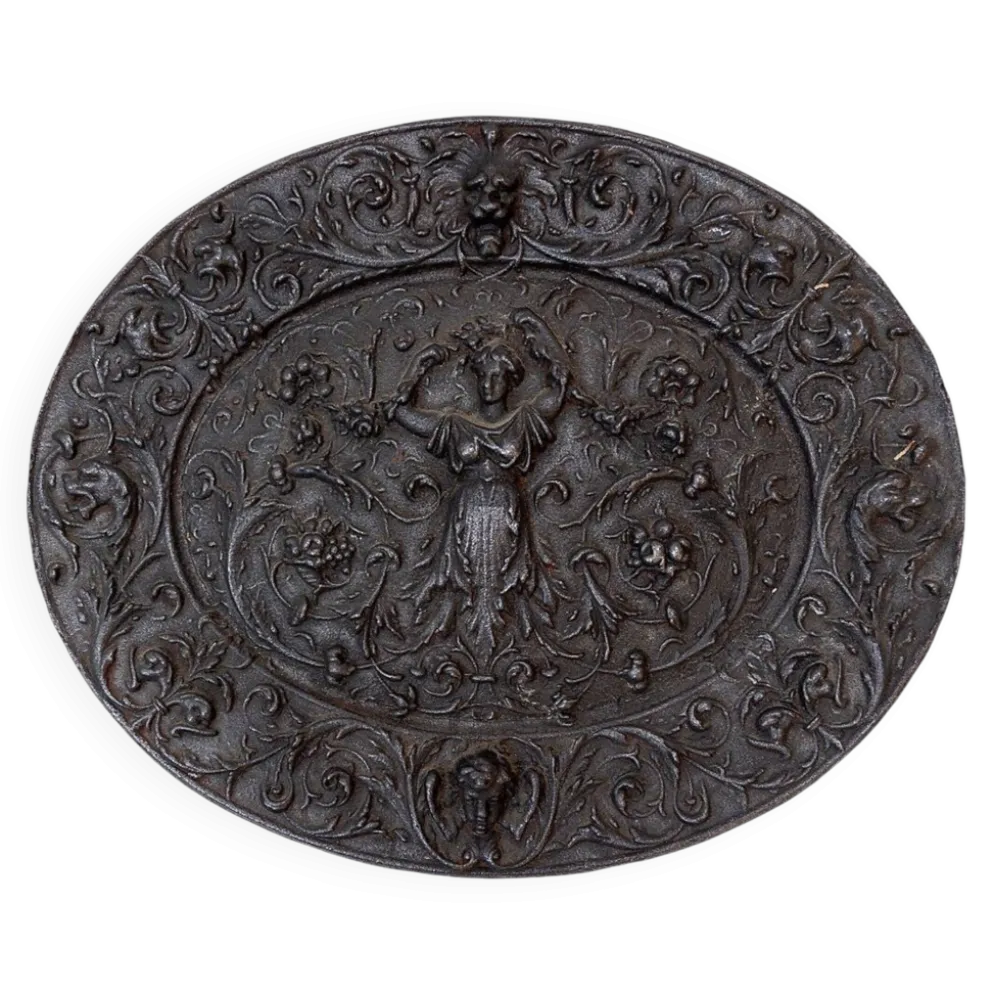 Médaillon décoratif de la fin du XIXe siècle, American Radiator Company